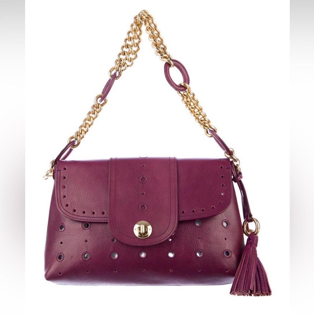 Marc Jacobs Perforated Flap Shoulder Bag